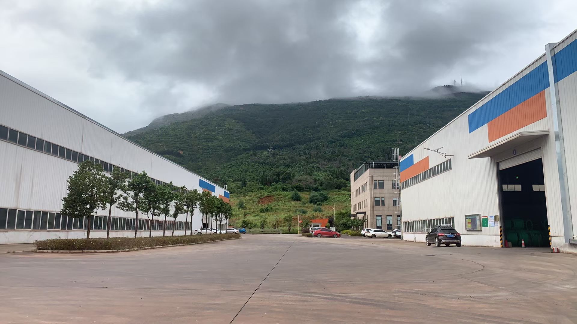 Factory exterior